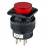 Przeł. stabilny, NO, R13 fi=16,2mm 1,5A, Led 2V