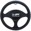HP Autozubehör 19701 Steering wheel cover Black Polyurethane Ø39cm H4cm