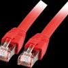 K5528RT.0,5 RJ45 patch cable S/FTP, Cat. 8.1, BC, LSZH, 0.5 m, red
