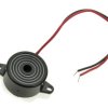 Buzzer piezoelektryczny; FYE248; 85 dB (d=0,3m); 12V; 15mA; fi 22,7mm; 5kHz; na panel; ciągły; z generatorem; przewody; 12mm; Ro