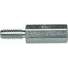 Hexagon spacer bolt, external/internal thread, M4/M4, 15 mm, steel, galvanised - lead-free, 21150451-BF
