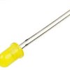 L-53YD/2 Dioda LED 5mm żółta 5-32mcd 60° dyfuzyjna - kpl. 2 szt