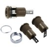 Stäubli 233070-27 SLB4-F/A safety jack socket built-in brown Ø4mm 1 pc