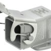Surface mount housing, size A40, die-cast aluminum, M20, angled, cross bow locking, IP65, 1788830000