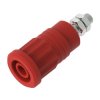 Gniazdo bananowe Żeński Wciskana Czerwony 36A Electro PJP rozmiar 4 mm