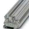 Component terminal block, screw connection, 0.14-4.0 mm², 2 pole, 500 mA, 8 kV, gray, 3064137