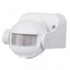 Czujnik ruchu 180 stopni natynkowy IP44 zasięg 12m biały 15317