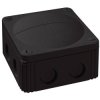 Wiska 10060648 Junction box (L x W x H) 110 x 110 x 66 mm Black IP66/IP67