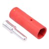 LCA60-M Red Male 1-Pin Silver Plated Connector 55A AMASS
