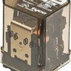 Przekaźnik mocy 24V 3PDT TE Connectivity 16A 1.7 W Montaż na kołnierzu 345 Ω Szybkozłącze