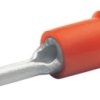 Insulated pin cable lug, 0.5-1.0 mm², AWG 20 to 18, 1.9 mm, red, 705