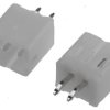 Wtyk PCB 2-pinowe raster: 2.0mm -rzędowe TE Connectivity Przewlekany 3.0A 250.0 V.
