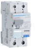 Wyłącznik różnicowoprądowy z członem nadprądowym C 6A 1P+N 6kA 30mA typ AC ADC956D HAGER