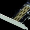 EMRICK05BS PCIe x4 > 1x M.2 NVMe, incl. M.2 heat sink