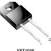 VFT1045 Low Voltage Trench MOS Barrier Schottky Rectifier Ultra Low VF = 0.41 V at IF = 5 A