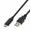 KAB120AC.01C Kabel Wtyk USB typu A - Wtyk USB typu micro C, 1m czarny