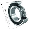 Łożysko kulkowe z głębokim rowkiem wew: 12mm zew: 28mm Jednorzędowe łożysko kulkowe z głębokim rowkiem 8mm FAG