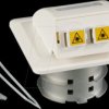 FTTH-OUTLET-LC-SMAPC FO data socket UP,2 LC-D couplings OS2