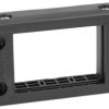 HellermannTyton 440-00001 Ramka do wprowadzania kabli VarioPlate-10_Frame-PL-BK, (D x S x W) 61 x 96.50 x 21 mm, poliami