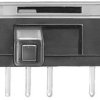 Przełącznik suwakowy, SPST, montaż PCB, 30V dc, 200 mA przy 30 V DC, -10 → +60°C, KNITTER-SWITCH