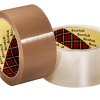 Taśma opakowaniowa szerokość: 50mm Brązowy 3M BOPP