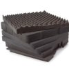 Wkładka z pianki, numer: Nanuk 968, do użytku z: Nanuk 968, Egg Crate/prostokątny, 22 x 22 x 12.625cal
