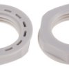 Nakrętka do dławnic kablowych gwint: M20 Nylon 66 Szary IP68 RS PRO