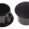 Zaślepka do dławnic kablowych Nylon 66 Czarny RS PRO średnica otworu 12.7mm Niegwintowany