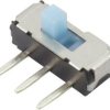 TRU COMPONENTS 1386941 YSS-1203 Przełącznik suwakowy 6 V/DC 0.3 A 2 x wył/wł 1 szt.