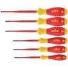 Wiha 41245 SoftFinish® electric slimFix TX/TR Screwdriver Set, 6 Piece