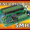 Generator sygnałowy - funkcyjny DDS 5MHz (UDB1005S)