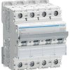 Hager NCN606 Wyłącznik automatyczny 4 styki 6 A 400 V