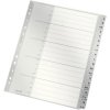 Leitz 12600000 Index A4 Oversized A-Z Polypropylene Grey 20 Dividers
