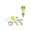 Stäubli 233020-28 Safety jack socket grey Ø4 mm insulated 1 pc