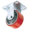 Draper 65531 160mm Dia Fixed Plate Fixing Polyurethane Wheel - S.w.l. 400kg