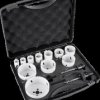 327329 HSS-BIM hole saw case, 17 pieces