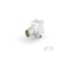 TE Connectivity 5227161-7 BNC PCB Right Angled Jack Female with Mount Pins