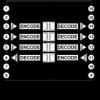 Robust, Quad Channel Isolator W/ Input Disable & 1 Reverse Channel