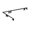 Listwa sufitowa 90 2x150cm MONO CORNER VIII 2x150 BLACK/GOLD 7700 Nowodvorski Lighting