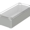 PC enclosure, (L x W x H) 340 x 150 x 100 mm, light gray (RAL 7035), IP66, 02244100