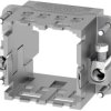 Mounting frame, size B6, zinc die casting, screw locking, 1428940000