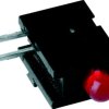 Signal light, red, 4 mcd, pitch 2.5 mm, LED number: 1, 2300.2021