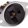 Złącze sieciowe Gniazdo Montaż na panelu 2P+E NEMA 5 - 15R 15A