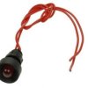 KONTROLKA KLP10GR/230V 13MM PODŚW.CZERW.