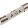 Bezpiecznik 25A 6.3 x 32mmF 440V ac RS PRO