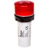 Buzzer, Monoblok, 220V Ac, 90Db, Podświetlany, Czerwony T0-Mbzs220s