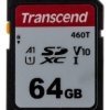 Karta SD SDXC, 64 GB Tak 3D, Transcend SDC460T -25 → +85 °C, -40 → +85 °C