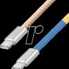 CU0482 Sync & charging cable, USB-C, 60 W, blue / yellow, 1 m