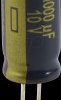 EEUFC1A102L Electrolytic capacitor, radial, 1000 µF, 10 V, 105°C, low ESR, A