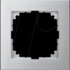 MEG4010-3660 M-PURE frame - 1-gang, aluminium